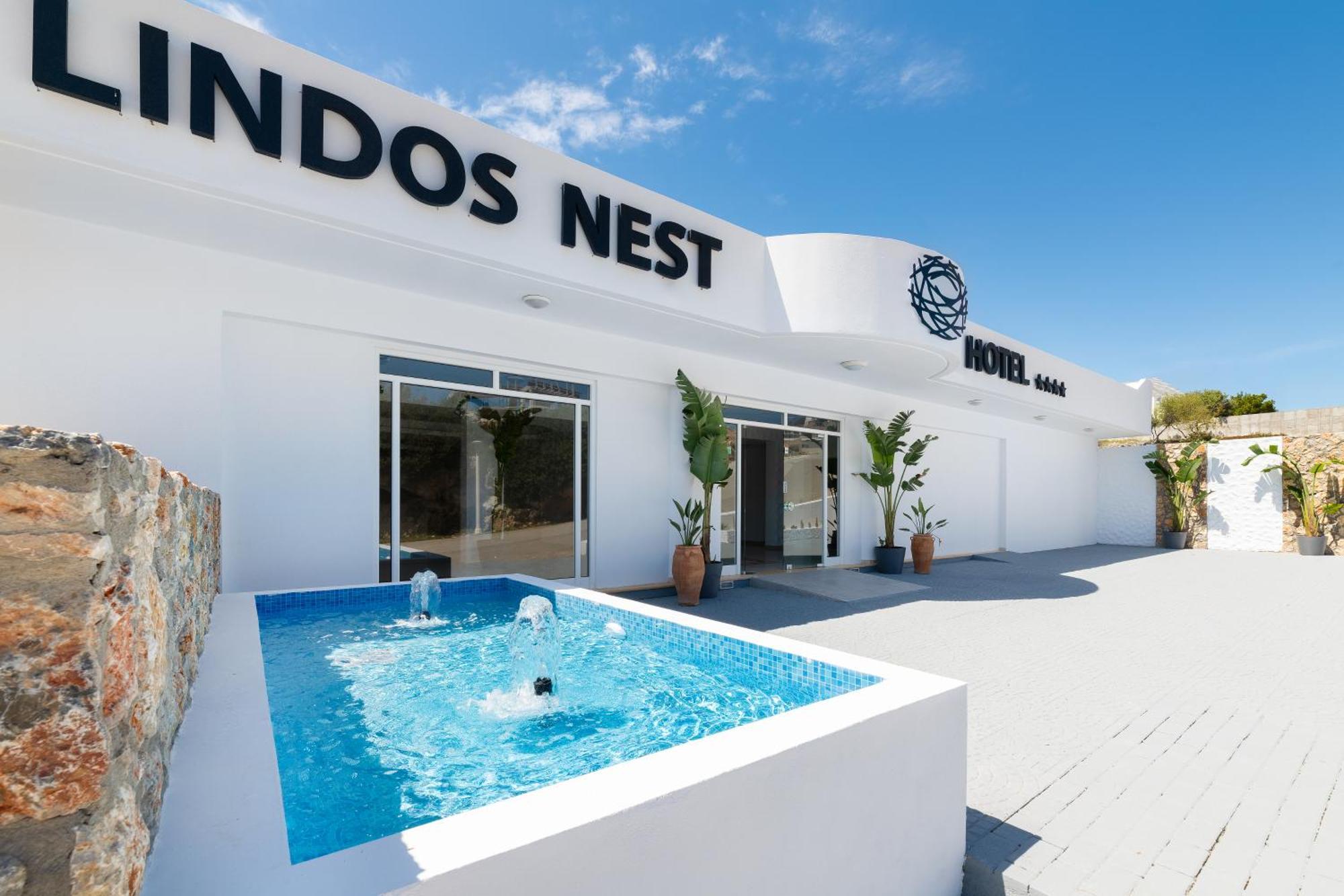 الشقق الفندقية Pefkiفي  Lindos Nest المظهر الخارجي الصورة